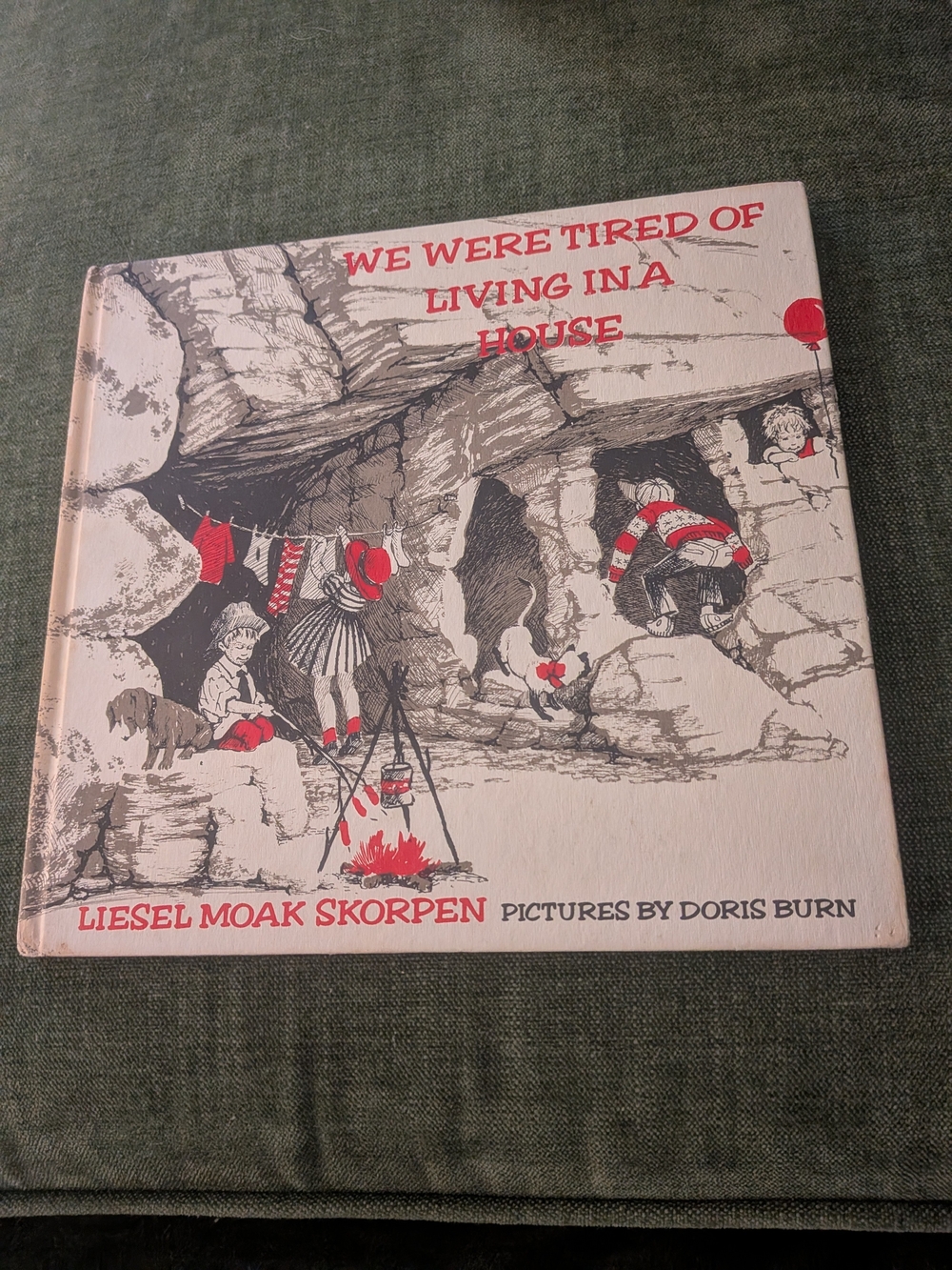 We Were Tired of Living in a House by Liesel Moak Skorpen/Doris Burn Print 1969